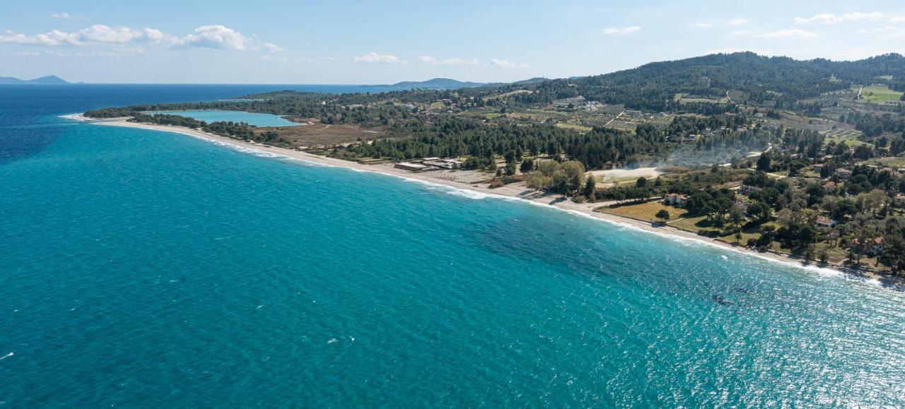 #Flh - Amalthia & Αthena Beachfront Houses In Pefkohori المظهر الخارجي الصورة